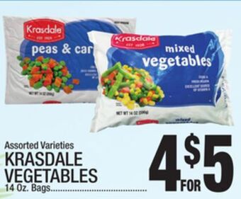 C Town Krasdale vegetables offer
