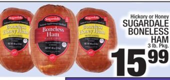 C Town Sugardale boneless boneless ham offer
