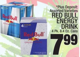 C Town Red bull energy drink offer