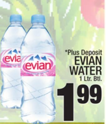C Town Evian water offer