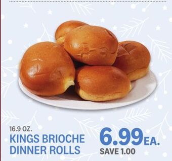 Kings Food Markets Kings brioche dinner rolls offer