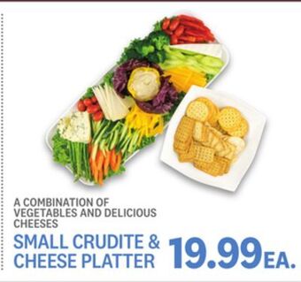 Kings Food Markets Small crudite & cheese platter offer