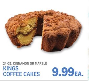 Kings Food Markets Kings coffee cakes offer