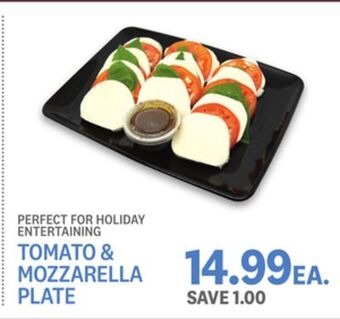 Kings Food Markets Tomato & mozzarella plate offer