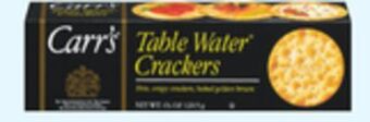 Kings Food Markets Carr's crackers offer