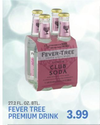 Kings Food Markets Fever tree premium drink offer