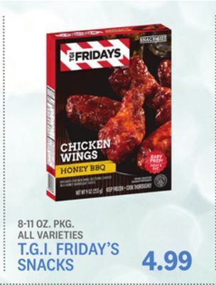Kings Food Markets T.g.i. friday's snacks offer