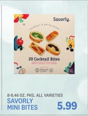 Kings Food Markets Savorly mini bites offer