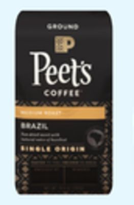 Kings Food Markets Peet's ground or whole bean coffee offer