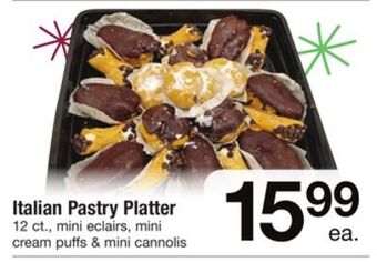 ACME Italian pastry platter offer