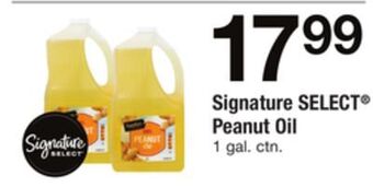 ACME Signature select® peanut oil offer