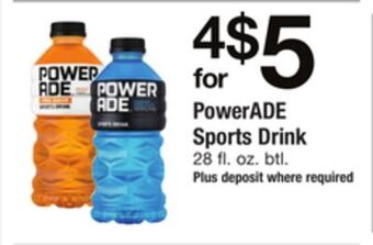 ACME Powerade sports drink offer
