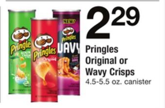 ACME Pringles original or wavy crisps offer