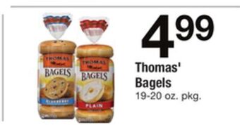 ACME Thomas' bagels offer