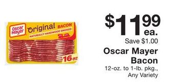Fairway Store Market Oscar mayer bacon offer