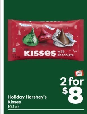Weis Markets Holiday hershey's kisses offer