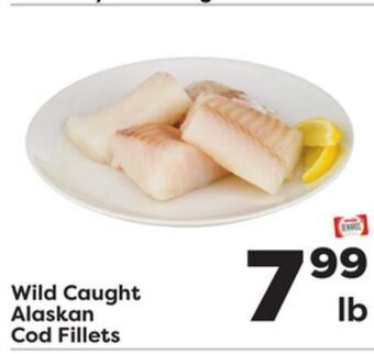 Weis Markets Wild caught alaskan cod fillets offer