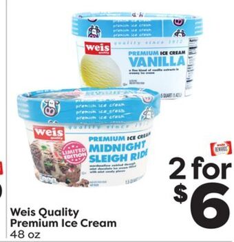 Weis Markets Weis quality premium ice cream offer