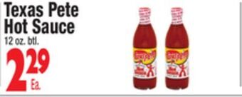 King Kullen Texas pete hot sauce offer