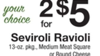 The Fresh Grocer Ravioli offer