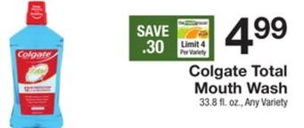 The Fresh Grocer Total mouth wash offer