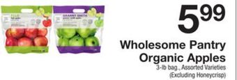 The Fresh Grocer Organic apples offer