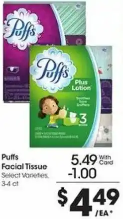 Puffs Facial Tissue