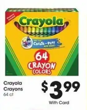 Fry's Crayola Crayons offer