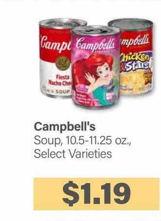 Commissary Campbell's soup offer