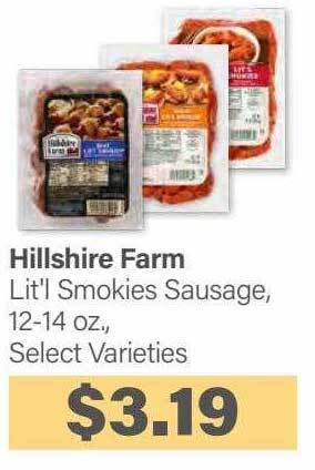 Commissary Hillshire farm lit'l smokies sausage offer