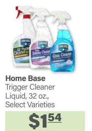 Commissary Home base trigger cleaner liquid offer