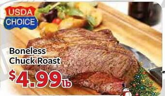 Fareway Boneless chuck roast offer