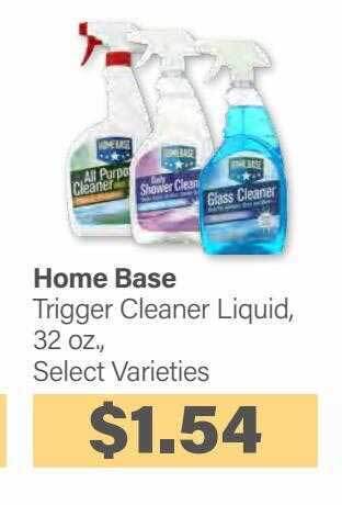 Commissary Home base trigger cleaner liquid offer