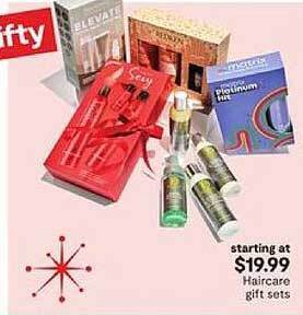 JC Penney Haircare gift sets offer