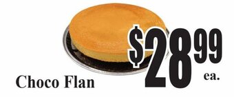 Baja Ranch Choco Flan offer