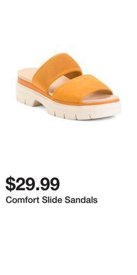 TJ Maxx Comfort slide sandals offer