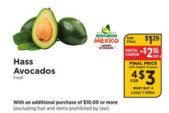 ShopRite Hass avocados offer