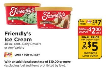 ShopRite Ice cream offer