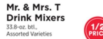 ShopRite Drink mixers offer