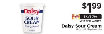 ShopRite Sour cream offer