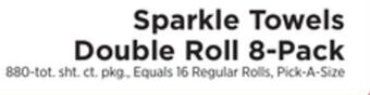 ShopRite Towels double roll 8-pack offer