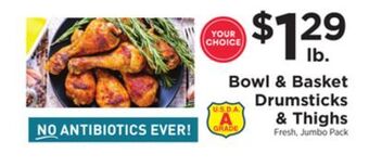 ShopRite Drumsticks & thighs offer