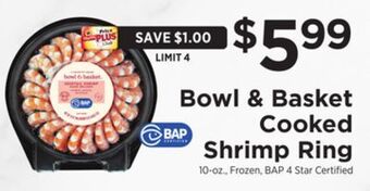 ShopRite Cooked shrimp ring offer