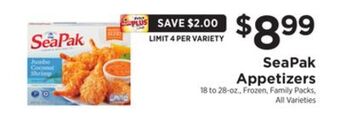 ShopRite Appetizers offer