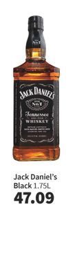 Total Wine Jack daniel's black offer