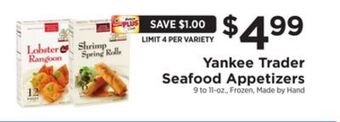 ShopRite Seafood appetizers offer
