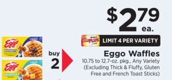 ShopRite Eggo waffles offer