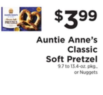 ShopRite Classic soft pretzel offer