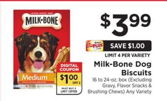 ShopRite Dog biscuits offer