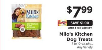 ShopRite Kitchen dog treats offer